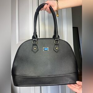 Catherine Malandrino Floral Lined Satchel with Minor Wear (See Photos)